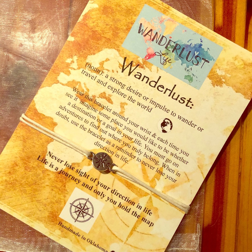 Wanderlust Bracelet 🌍